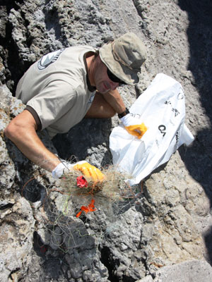 Environmental disaster avoided care of responsible disposal